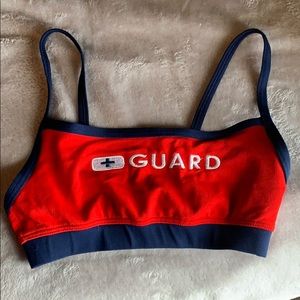Speedo lifeguard bikini top